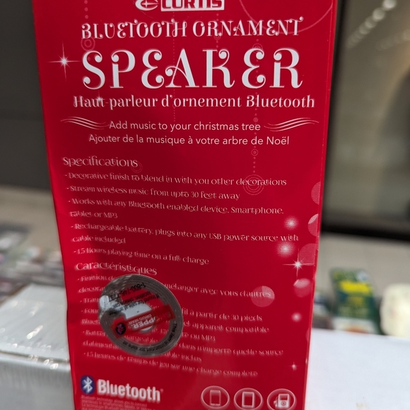 Curtis Bluetooth ornament speaker BNIB - Picture 3 of 4